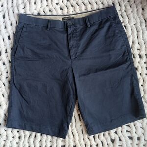 Banana Republic Navy Flat-Front Men’s Shorts